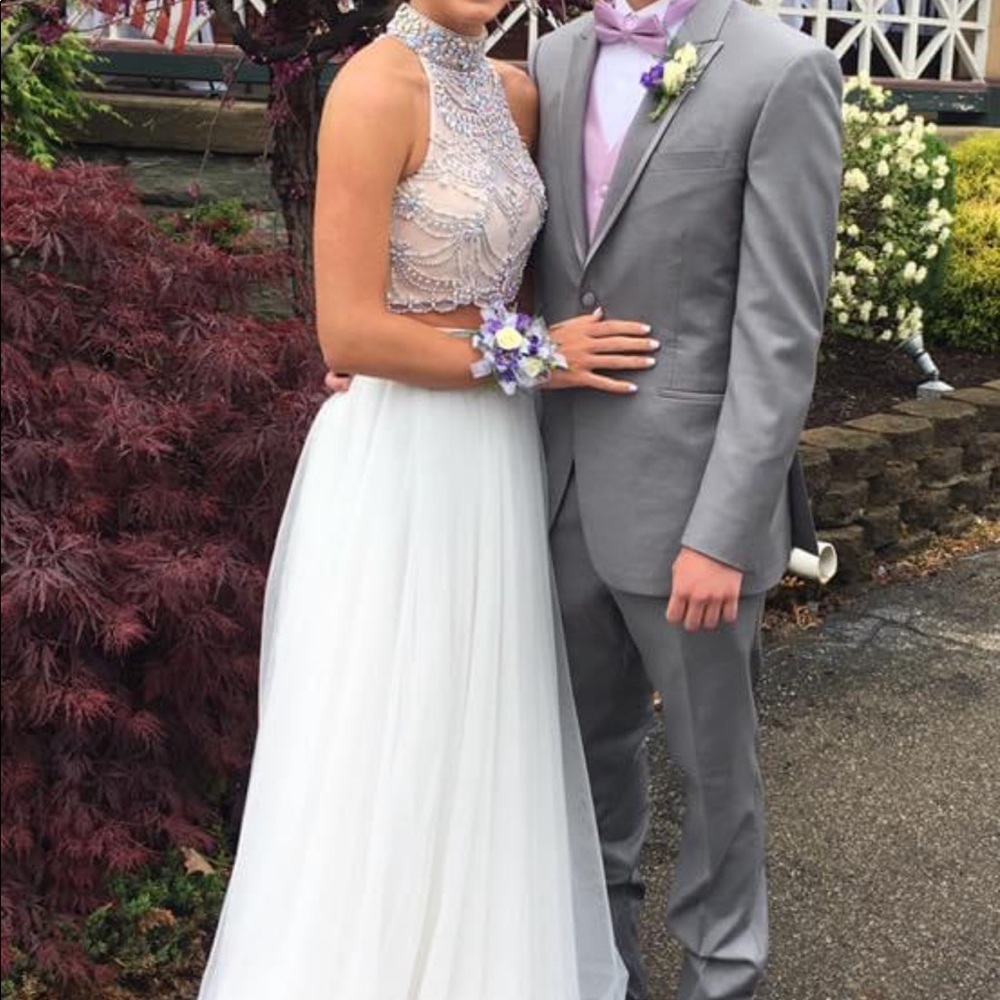 Sherri Hill Two Piece Prom Dress